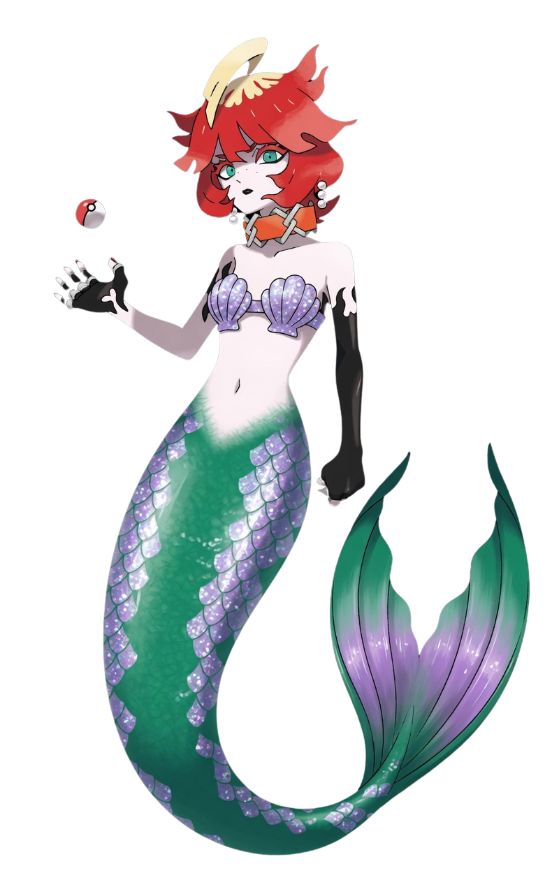 Mermaid Mala Blank Meme Template