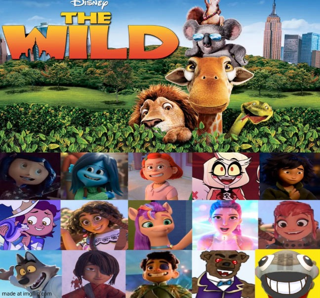 Everyone Like The Wild (2006) | image tagged in who like the wild 2006,deviantart,the wild,the bad guys,hoppers,elio | made w/ Imgflip meme maker