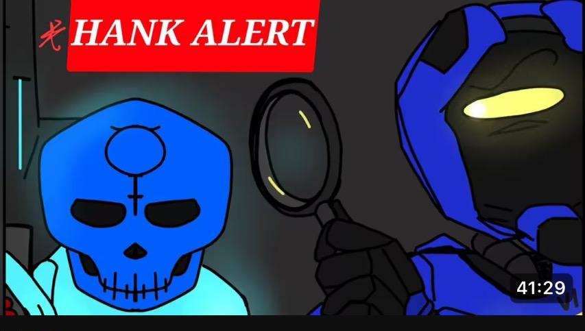 HANK ALERT Blank Meme Template
