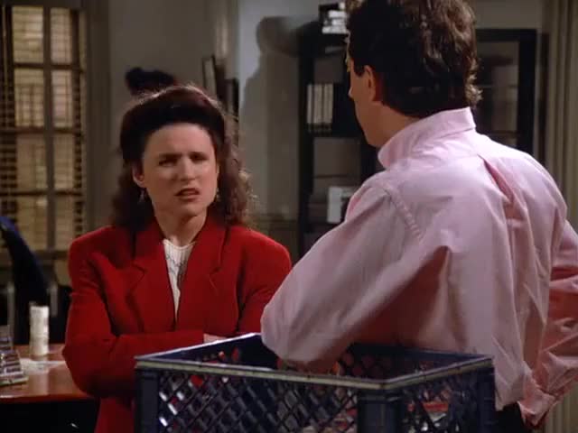 Elaine Seinfeld Blank Meme Template