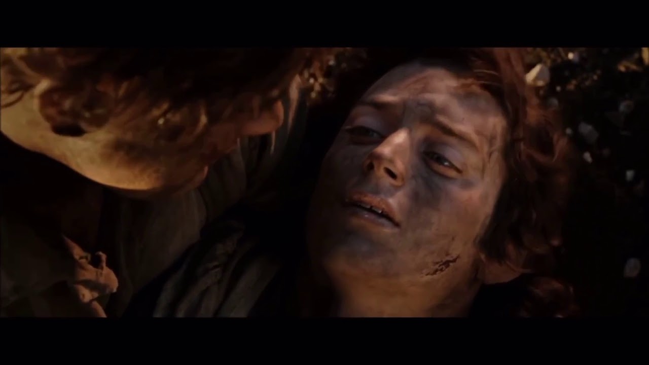 Frodo and Sam on Mt. Doom Blank Meme Template