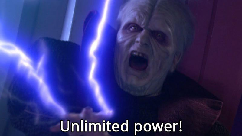 Unlimited Power Blank Meme Template