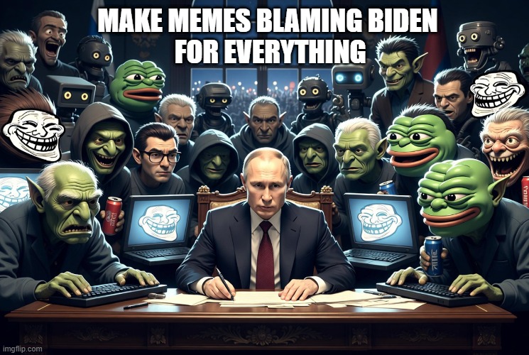 Make memes blaming Biden
 for everything | made w/ Imgflip meme maker