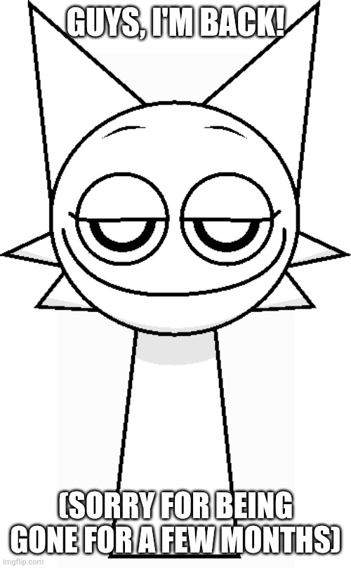 Guys, i am very sorry, what did i miss? | Guys, i'm back! (Sorry for being gone for a few months) | image tagged in wenda smug | made w/ Imgflip meme maker