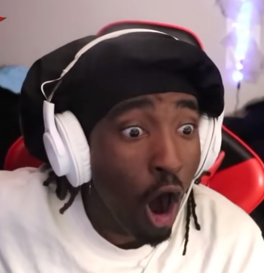 Shocked Qerello Blank Meme Template