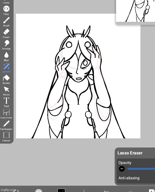 This has to be some of my favorite lineart I've ever made | made w/ Imgflip meme maker