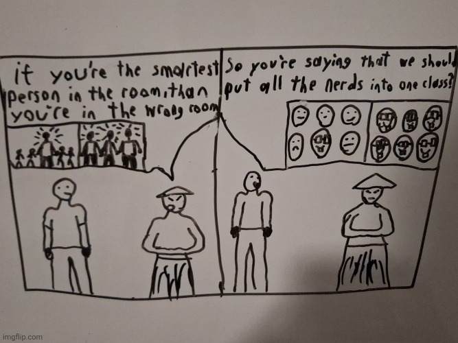 I made this btw | image tagged in comics/cartoons,wisdom,nerd,stereotypes,chinese,lol so funny | made w/ Imgflip meme maker