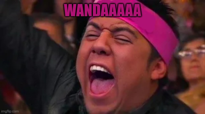 fan de wanda 2 | WANDAAAAA | image tagged in fan de wanda 2 | made w/ Imgflip meme maker