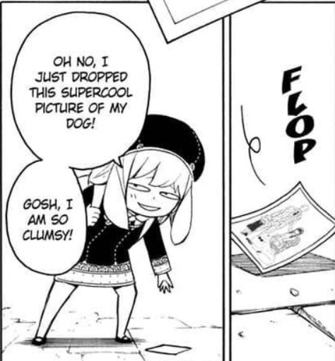 Anya drop picture Blank Meme Template