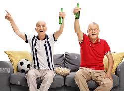Old Men On A Couch Blank Meme Template
