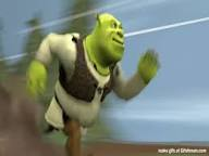 Shrek Running Blank Meme Template