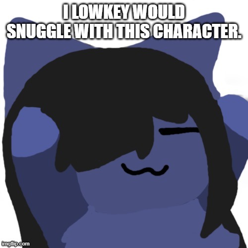 UwU | I lowkey would snuggle with this character. | image tagged in kuraudo,memes,cat | made w/ Imgflip meme maker