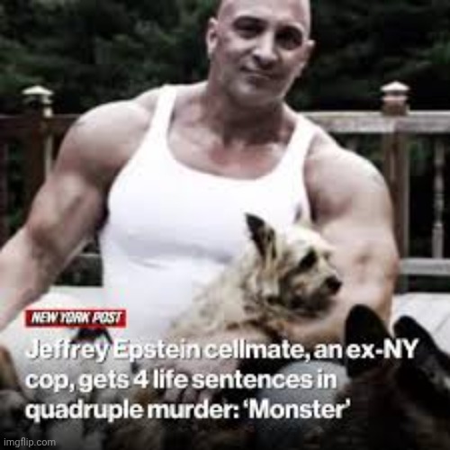 Epstein Cellmate | image tagged in epstein cellmate | made w/ Imgflip meme maker