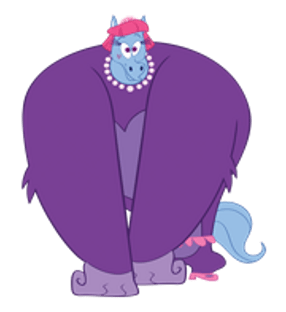 Princess Pony Apehands Meme Template