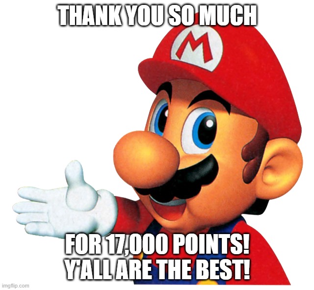 THX | thank you so much; for 17,000 points!
y'all are the best! | image tagged in thank you so much | made w/ Imgflip meme maker
