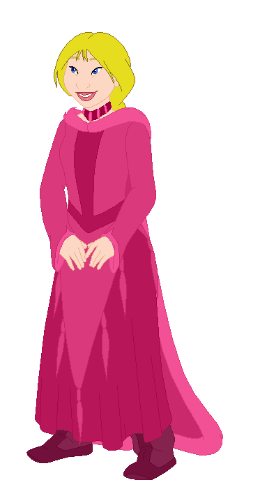Blonde in Pink - Nita as Peach Meme Template