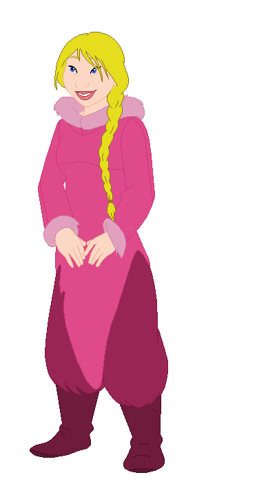 Blonde in Pink - Nita Bearington as Princess Peach Meme Template