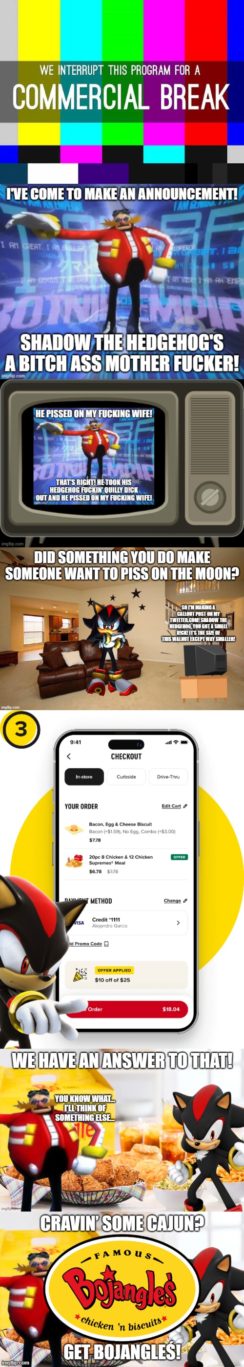 The Attack on Baton Rouge + Indy 500 + Coke 600 (Part 21: Commercial Break for Coke 600) | made w/ Imgflip meme maker