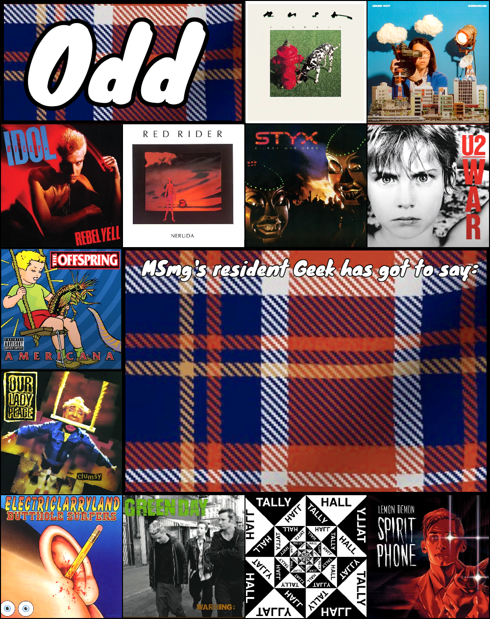 Odd's album announcement template Blank Meme Template