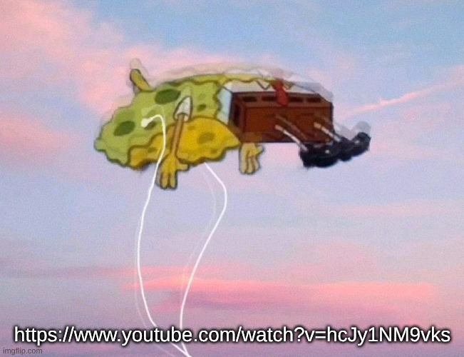 my ears are genuinely being blessed rn | https://www.youtube.com/watch?v=hcJy1NM9vks | image tagged in spongebob listening to music | made w/ Imgflip meme maker