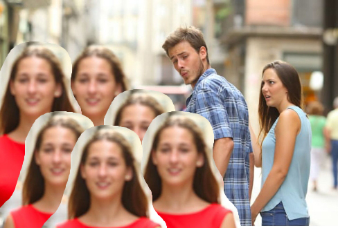High Quality Whistle at girl girl girl Blank Meme Template