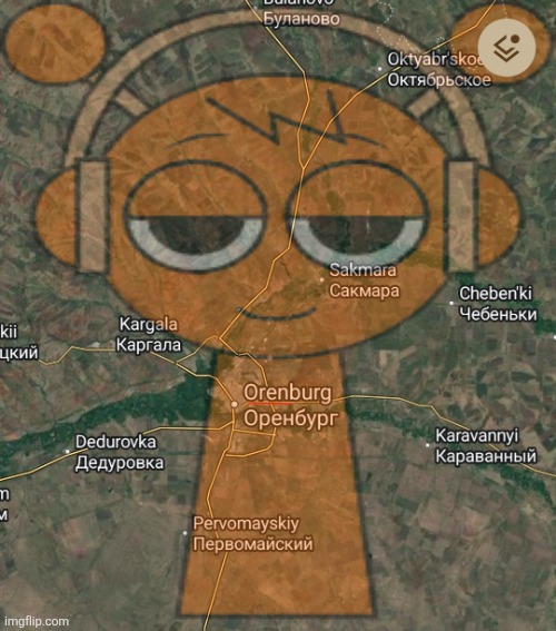 i found this on google maps, i will call it THE KINGDOM OF OREN | image tagged in google maps,russia,idk what to put here,shitpost | made w/ Imgflip meme maker