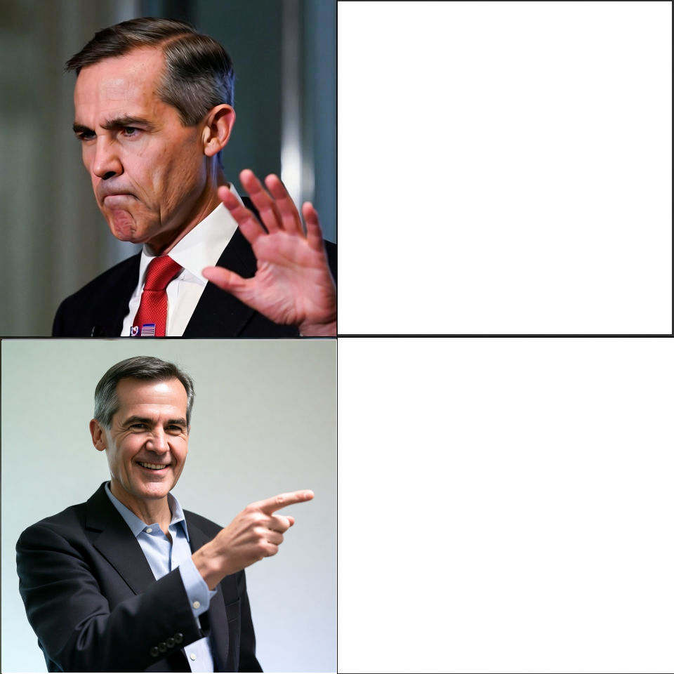Carney Yes No Meme 2 Blank Meme Template