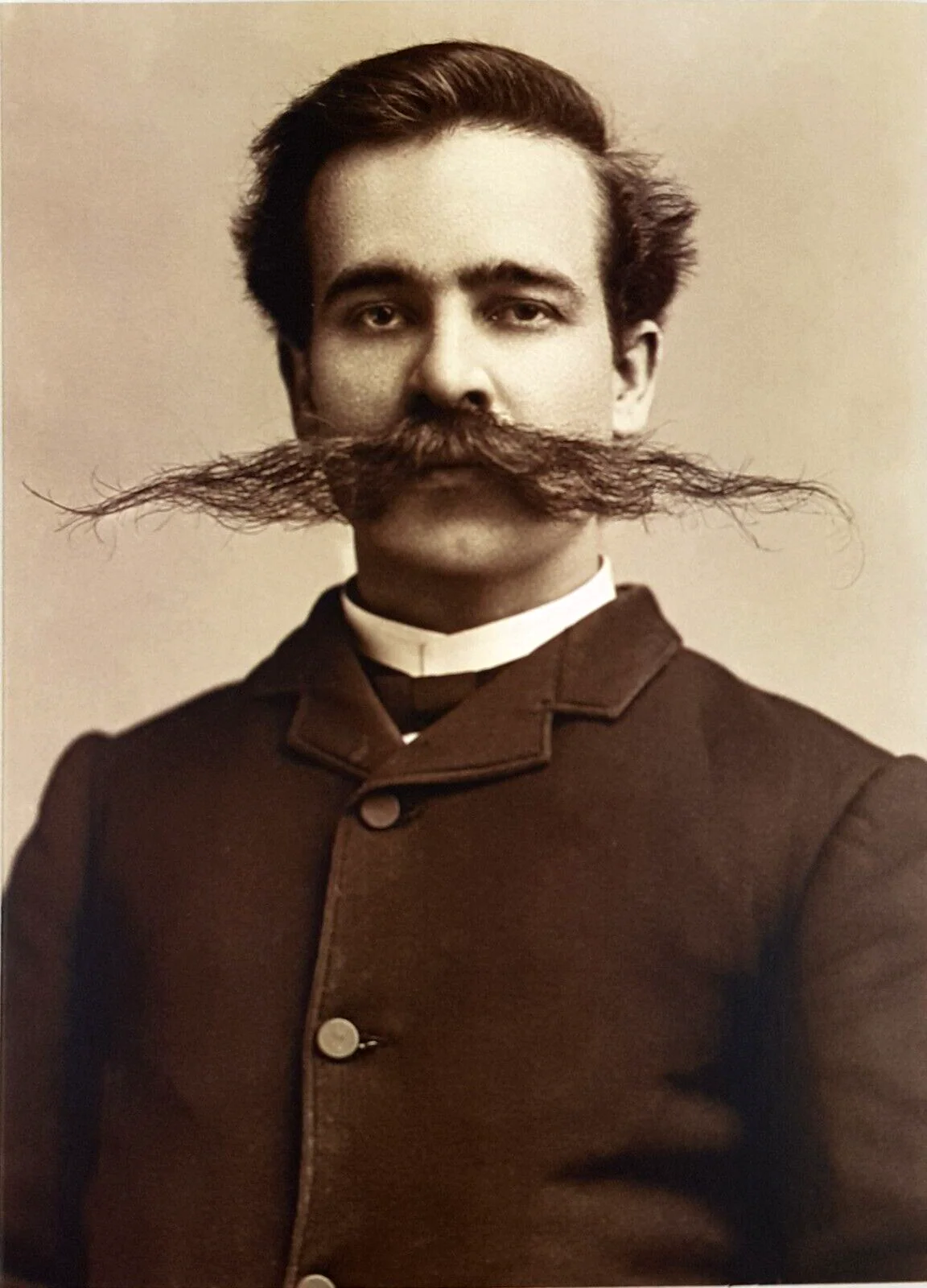 Happy Birthday Mustache Blank Meme Template