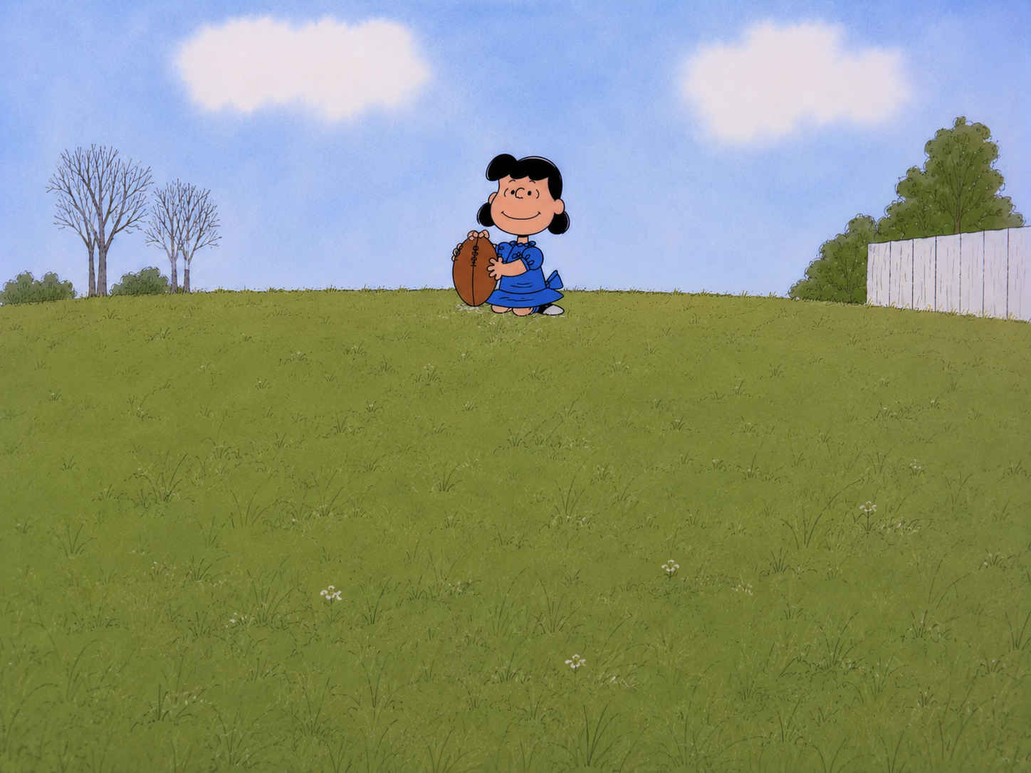 Lucy and the Ball Blank Meme Template