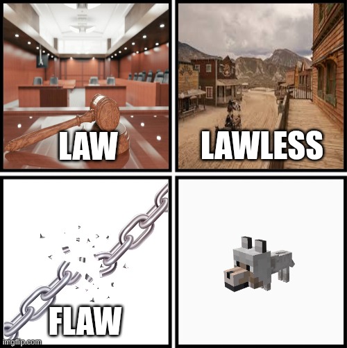 Law Lawless Flaw Flawless Meme | image tagged in law lawless flaw flawless meme | made w/ Imgflip meme maker