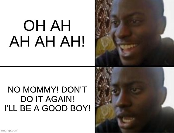 down with the sickness | image tagged in oh yeah oh no,disturbed | made w/ Imgflip meme maker