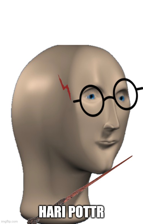 Meme Man | Hari pottr | image tagged in meme man | made w/ Imgflip meme maker