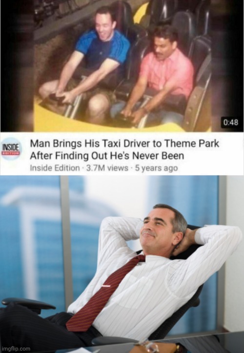 Theme Park | image tagged in satisfaction satisfy | made w/ Imgflip meme maker