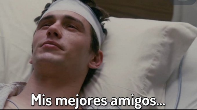 mis mejores amigos Blank Meme Template