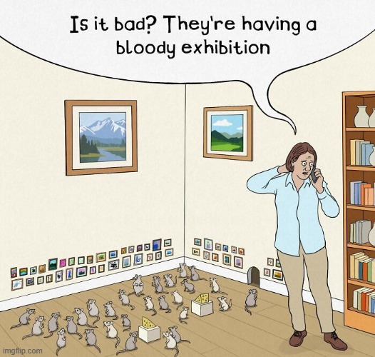 Mice Museum | image tagged in comics | made w/ Imgflip meme maker