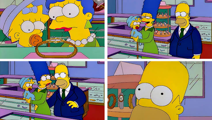 Surprise simpsons Blank Meme Template