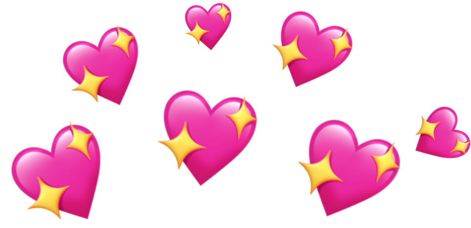 Floating Hearts Blank Meme Template