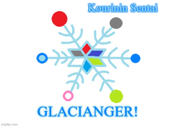 Glacianger! | Kourinin Sentai; Glacianger! | image tagged in super sentai,power rangers,ninja,ice | made w/ Imgflip meme maker