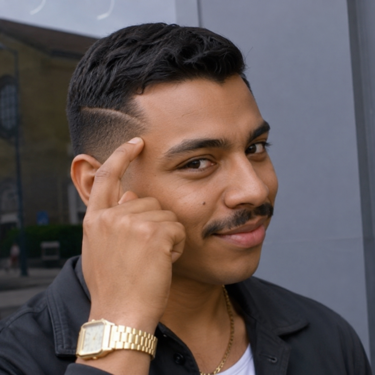 Mexican Think Meme Blank Meme Template