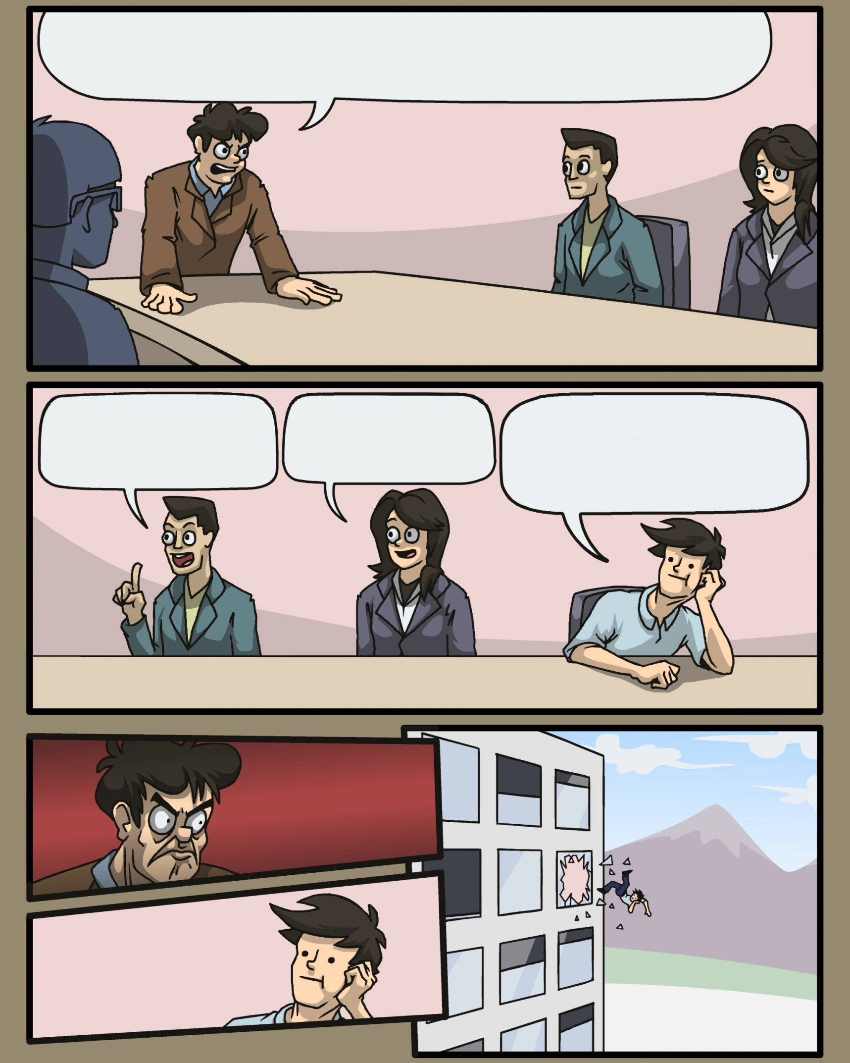 Boardroom Suggestion HD HQ High Res Embiggened Blank Meme Template