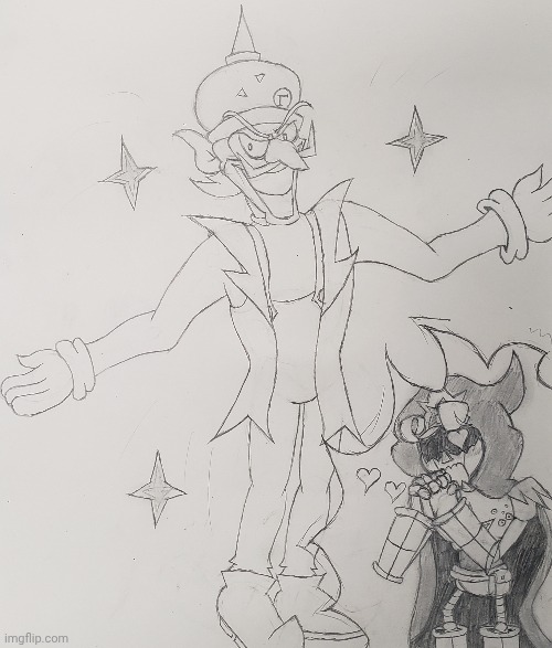 Absolute SIMP | image tagged in horrorbrew,waluigi,the catastrophes,simp,drawing | made w/ Imgflip meme maker