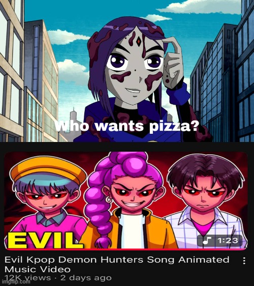 Raven asks who if he/she/they wants pizza? | image tagged in raven asks who if he/she/they wants pizza | made w/ Imgflip meme maker