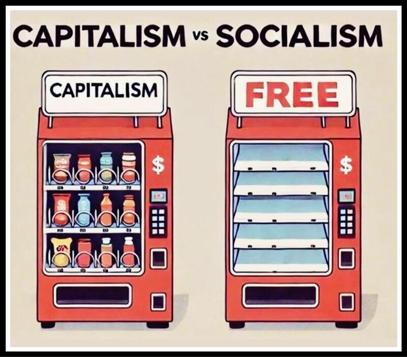 Capitalism VS Socialism Blank Meme Template