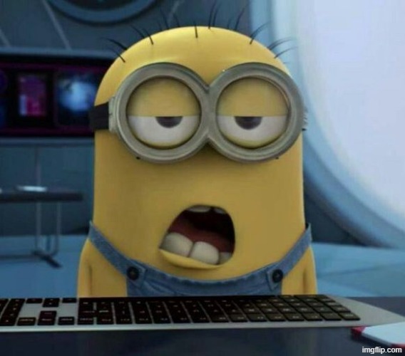 Sleepy Minion | image tagged in sleepy minion | made w/ Imgflip meme maker