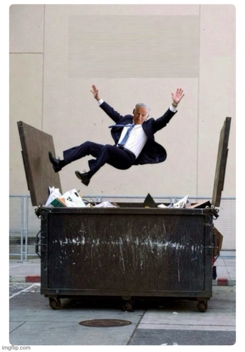 Geritol Joe in the trash | image tagged in geritol joe in the trash | made w/ Imgflip meme maker