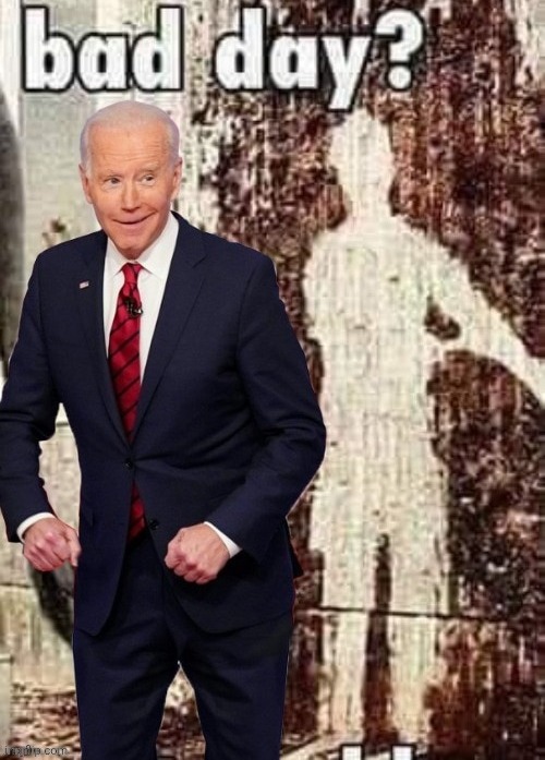 Biden poops on pal | image tagged in biden poops on pal | made w/ Imgflip meme maker