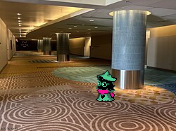 IMMMMMMMM BAACKKKKK I GOT LOGGED BACK INNNN | image tagged in disney s_contemporary_liminal_hallway jpg | made w/ Imgflip meme maker
