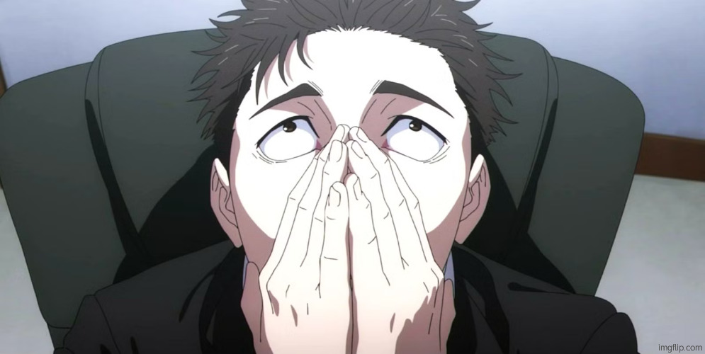Some of you genuinely suck like wtf you mean that you're tryna justify being a sadist/masochist | image tagged in higuruma face | made w/ Imgflip meme maker