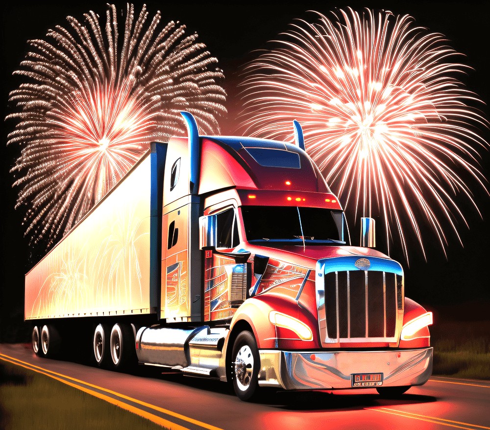 Sexytruck fireworks Blank Meme Template
