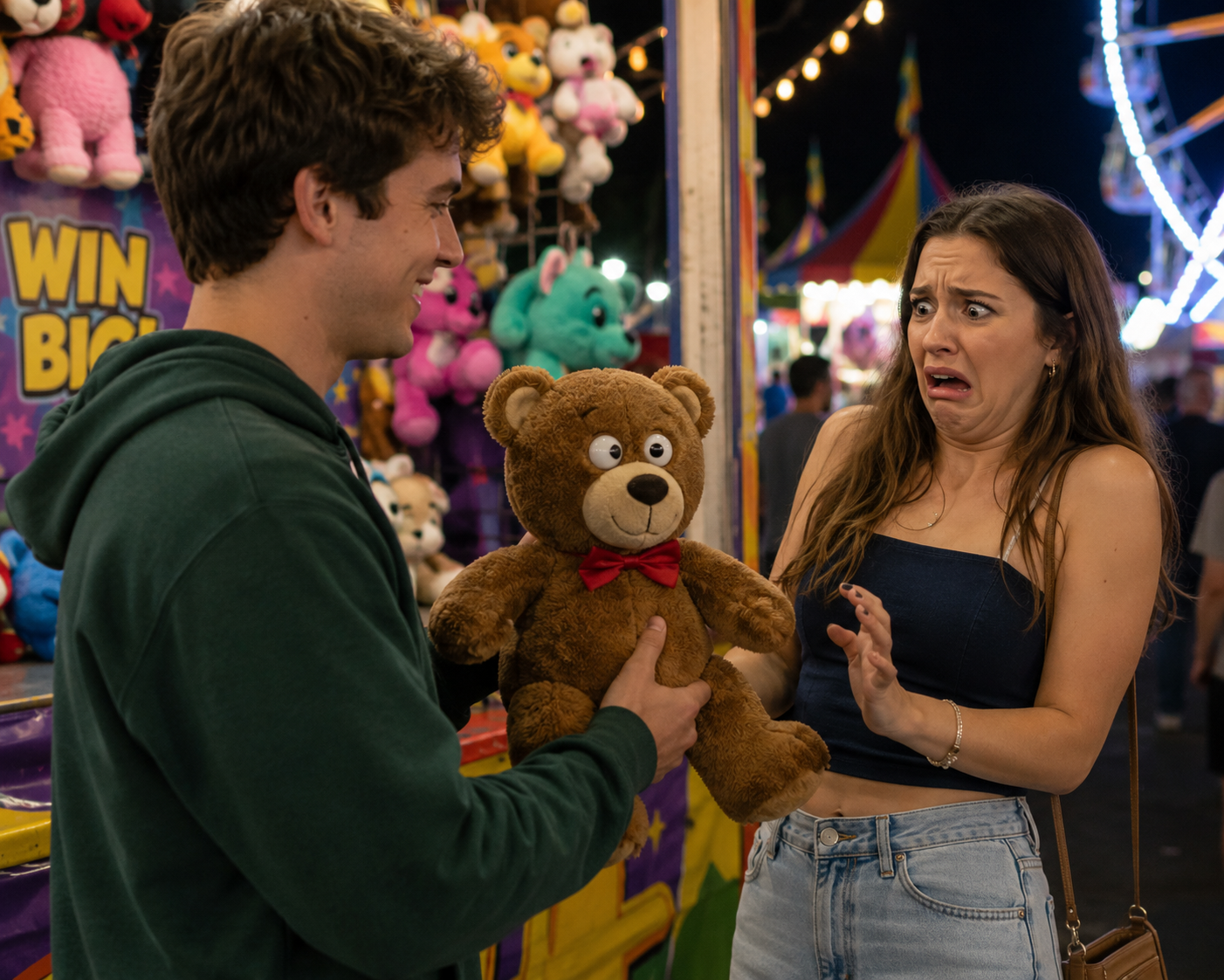 cross-eyed bear Blank Meme Template